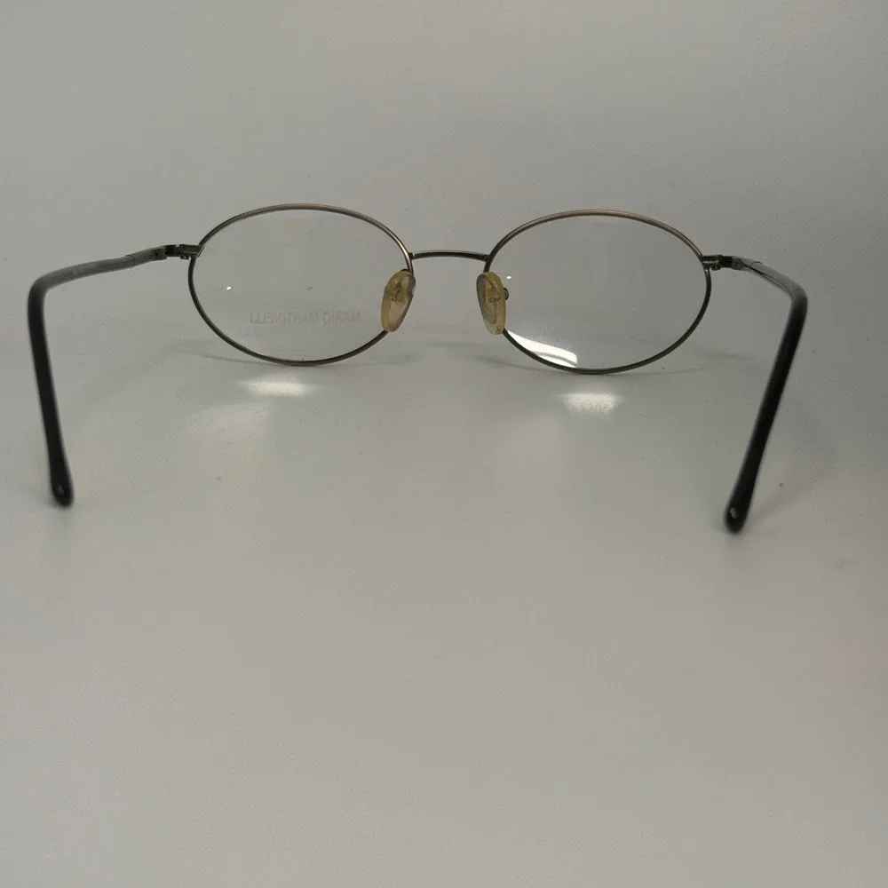 Mario Martinelli Malibu Eyeglass Frames Brown Oval 48-18 M.BROWN Vintage‎ Style